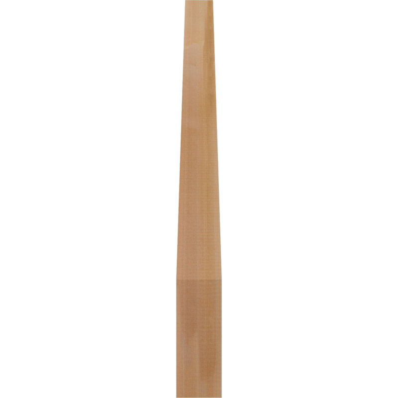Attelle de genou Westlake, Cèdre rouge, Lisse, H 38 po x l 3,5 po x P 26 po