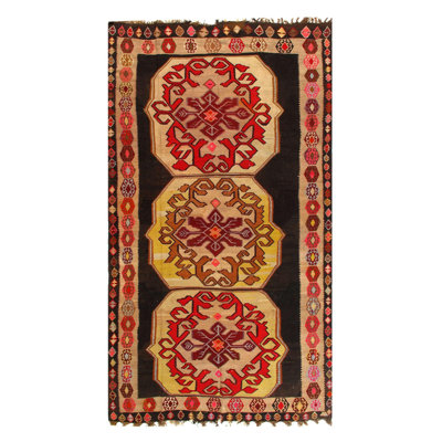 Wool and Cotton Oriental Indoor Rug