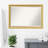 Presson Wood Flat Wall Mirror-46303209