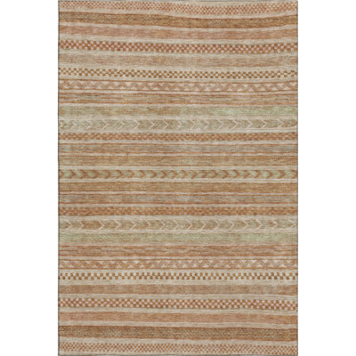 Premium Machine Washable Marasco AMF1625 Stripes Rug