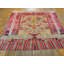 Happy Colorful Antique Artistic Chinese Dragon Design Square Ningxia Rug
