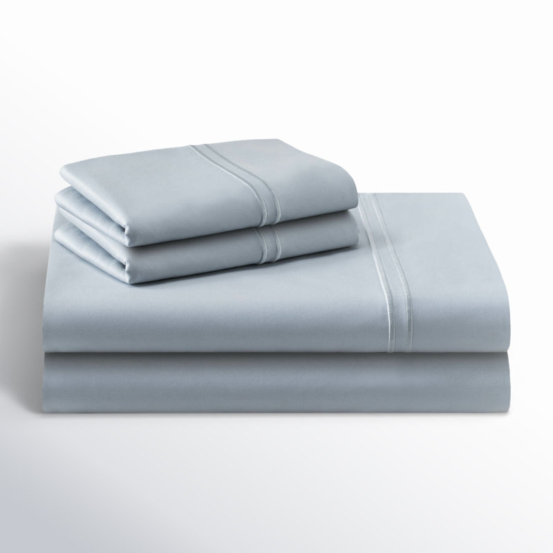 Full White Egyptian Cotton Deep Pocket Sheet Set