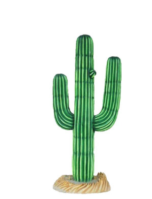 Statue de petit cactus grandeur nature