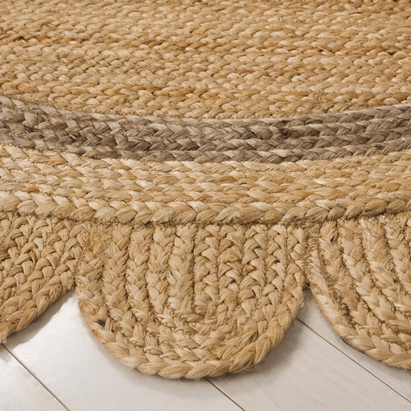 Tapis en jute / sisal Inkai, Rond 6 pi