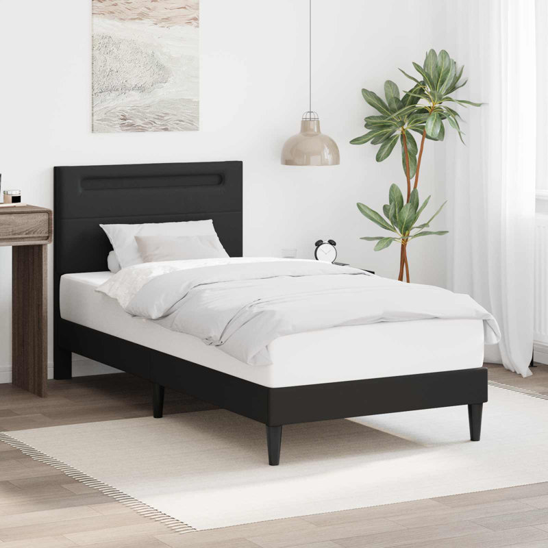 Bed, Single (3'), Black