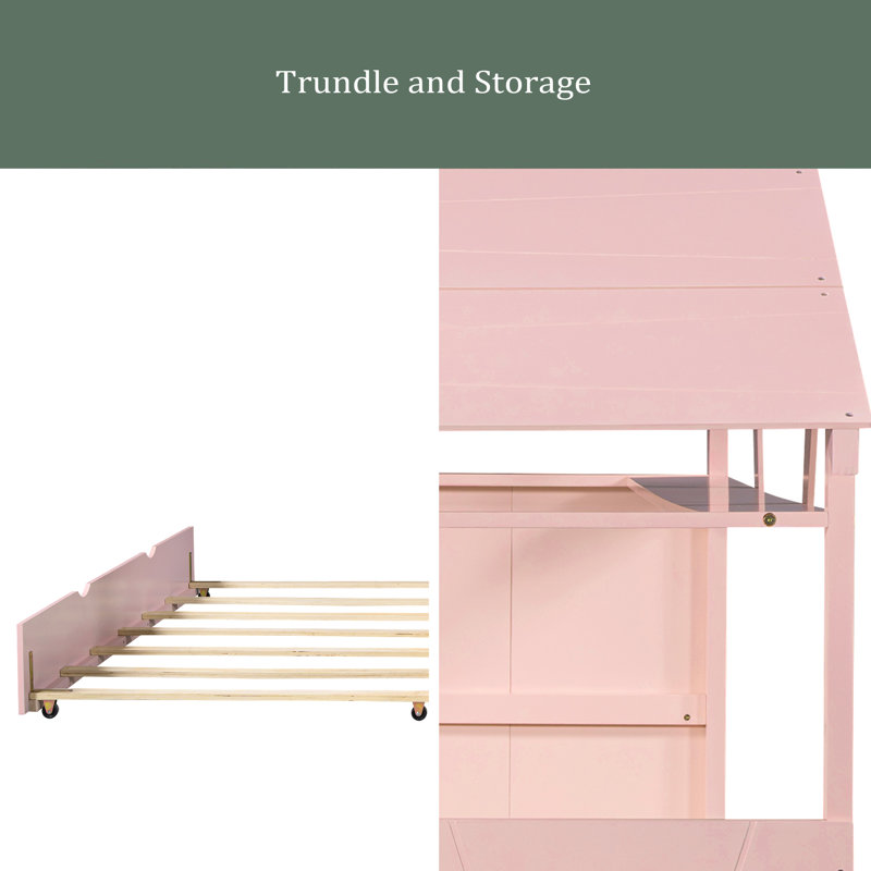 Thelemann Daybed, Pink
