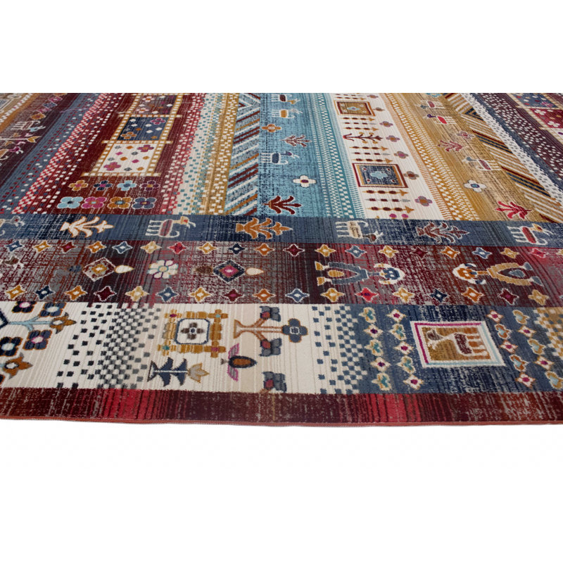 Lucha Oriental Indoor Rug, Rectangle 2' x 3'