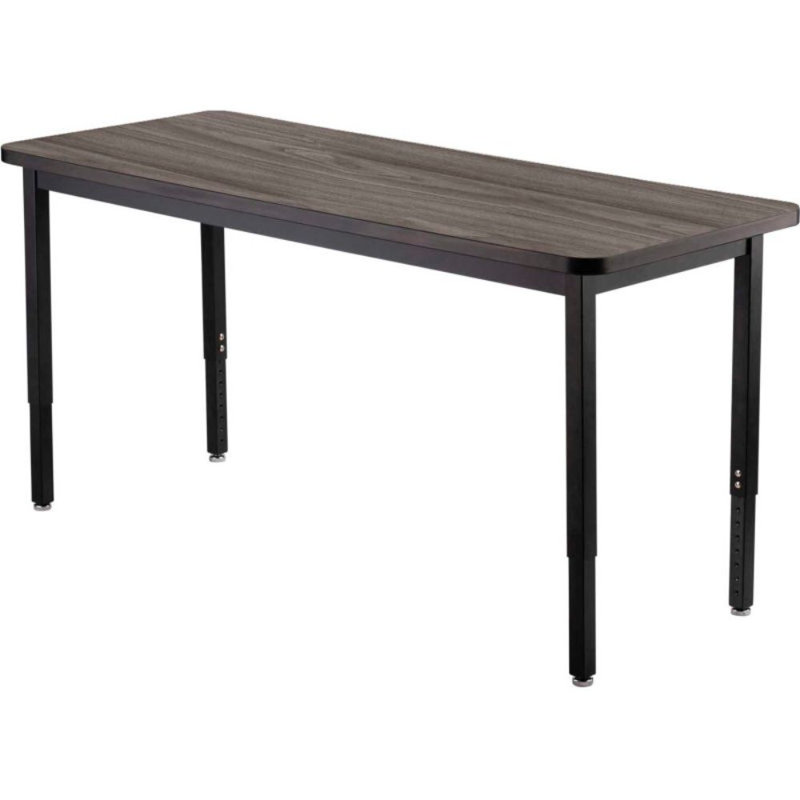 Bureau utilitaire, Gris rustique, H 37,25 po x l 72 po x P 30 po