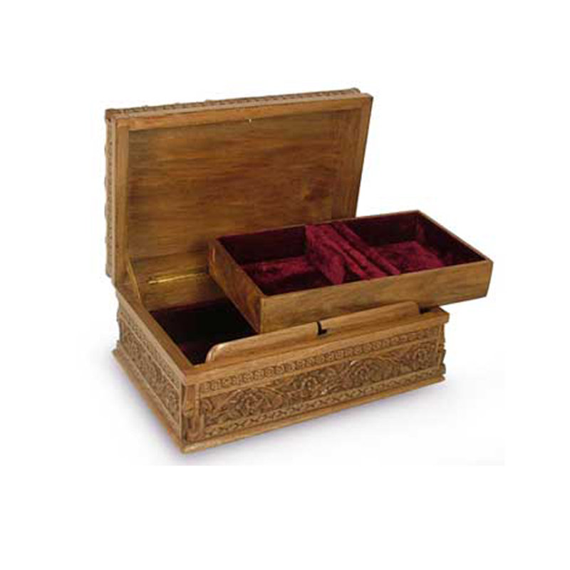 Solid Wood Jewellery Box +