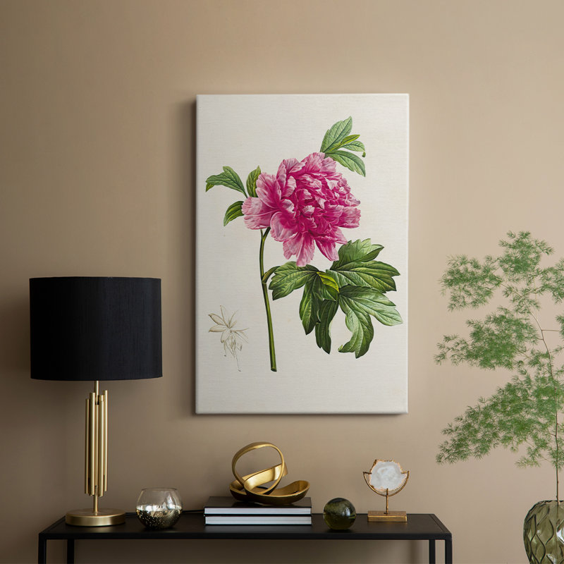 PrettyPinkBotanicalsI - Cavas de galerie sur mesure