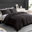 Premium Reversible Duvet Cover Set with Zipper Closure and Corner Ties-122057448