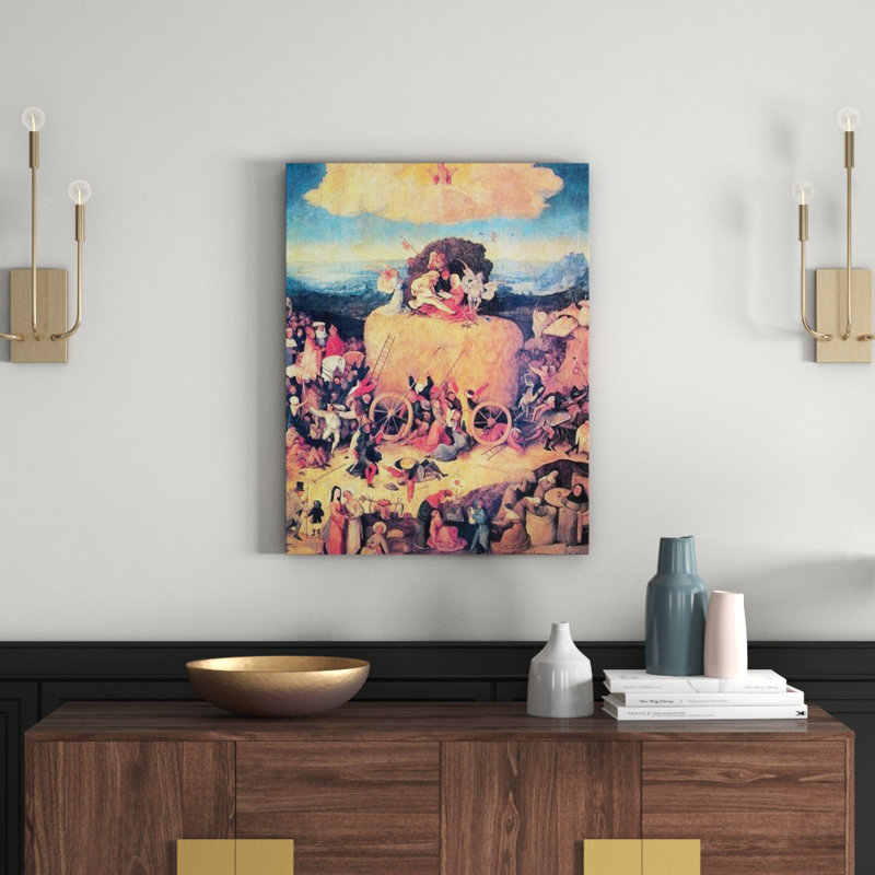 'Central Table' Painting Print