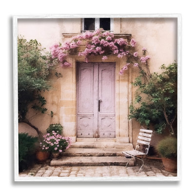 " Floral French Doors " by Riley B