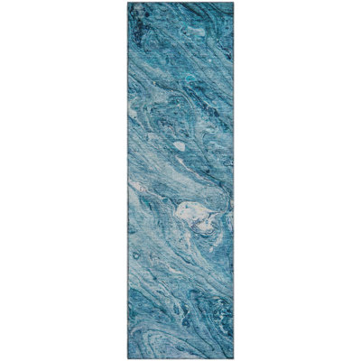 Premium Machine Washable Cerrito Sky Rug