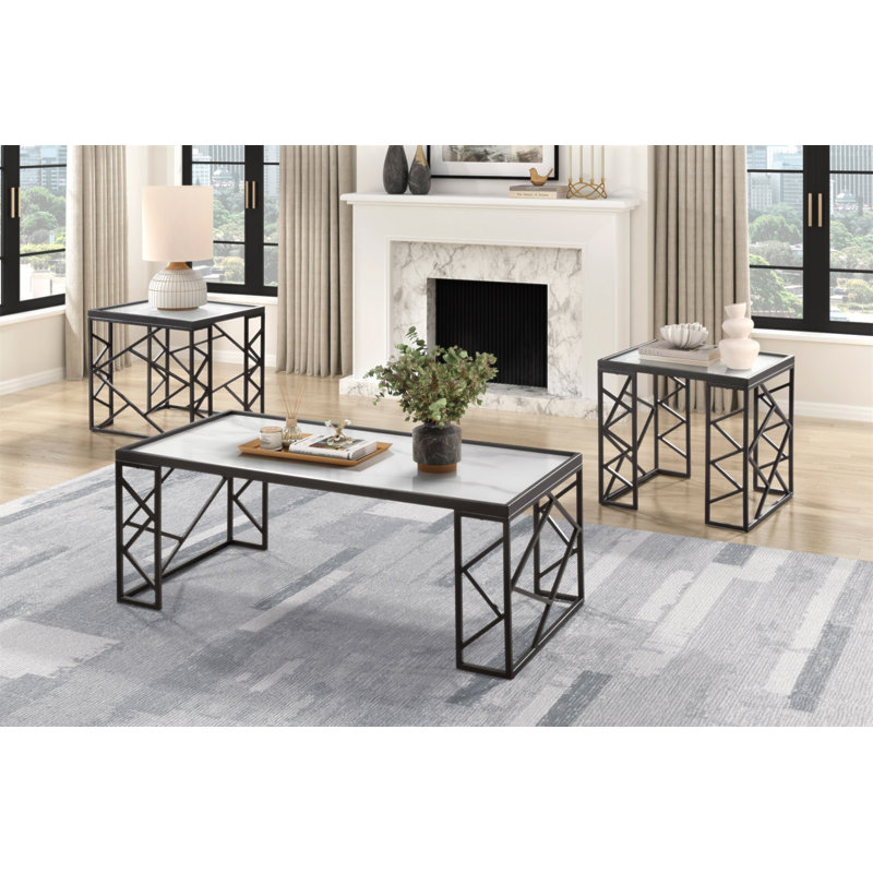 Occasional 3Pc Tables Set
