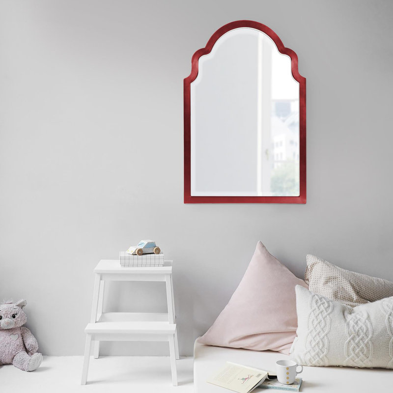 Armitage Arch Mirror, Burgundy