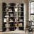 70.87-Inch Tall Bookcase with Open Shelves-992904359-987036360