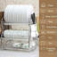 Mirfield Stainless Steel 3 Tier Dish Rack