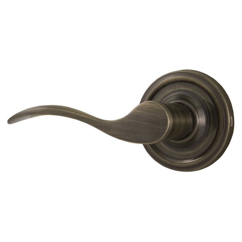 Poignée de porte Bordeau, Nickel satiné, Gauche