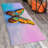 Large Floral Print Non Woven Thin Type Rug with Vibrant Colors Perfect for Living Room or Bedroom Decor-1818492817