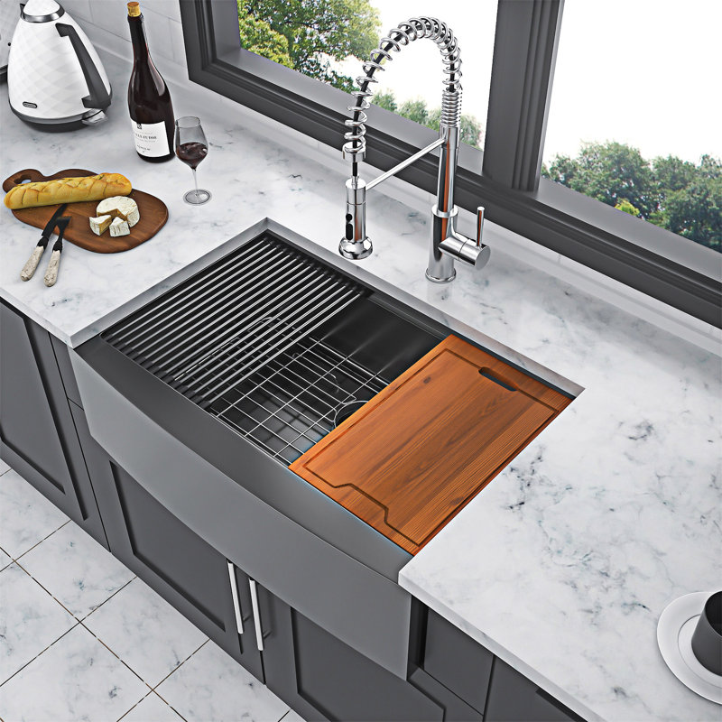Farmhouse Apron Front Kitchen Sink