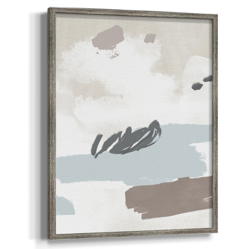 «Neutral Wash II», reproduction encadrée - bois massif, H 11 po x l 9 po