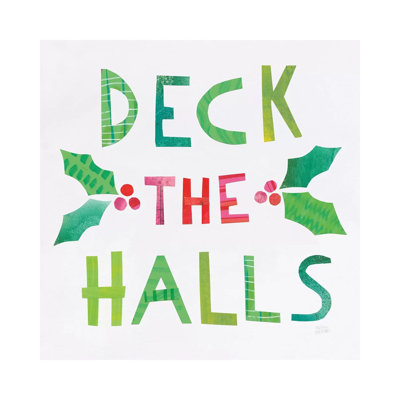 Christmas Collage II by Melissa Averinos - 1 Piece Wrapped Canvas Wall Art