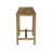 Foor Solid Mango Wood Entryway Console Table, Natural Mango