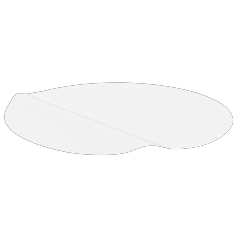 vidaXL Table Protector Transparent PVC 43.3 in diameter