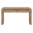 Rustic Petya with Fluted Drawer, Curved Corners and Thick Legs for Entryway or Living Room Use.-1839835905
