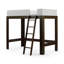 Lit mezzanine simple en bois massif Ambur-649291401