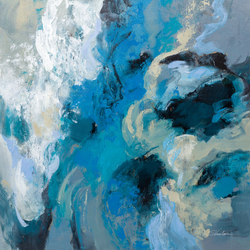 Monsoon by Silvia Vassileva - Wrapped Canvas Print, 20" H x 20" W