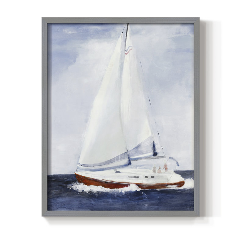 Chasing the Sun Alt V30 Framed Print - Solid Wood, Gray, 15" H x 12" W
