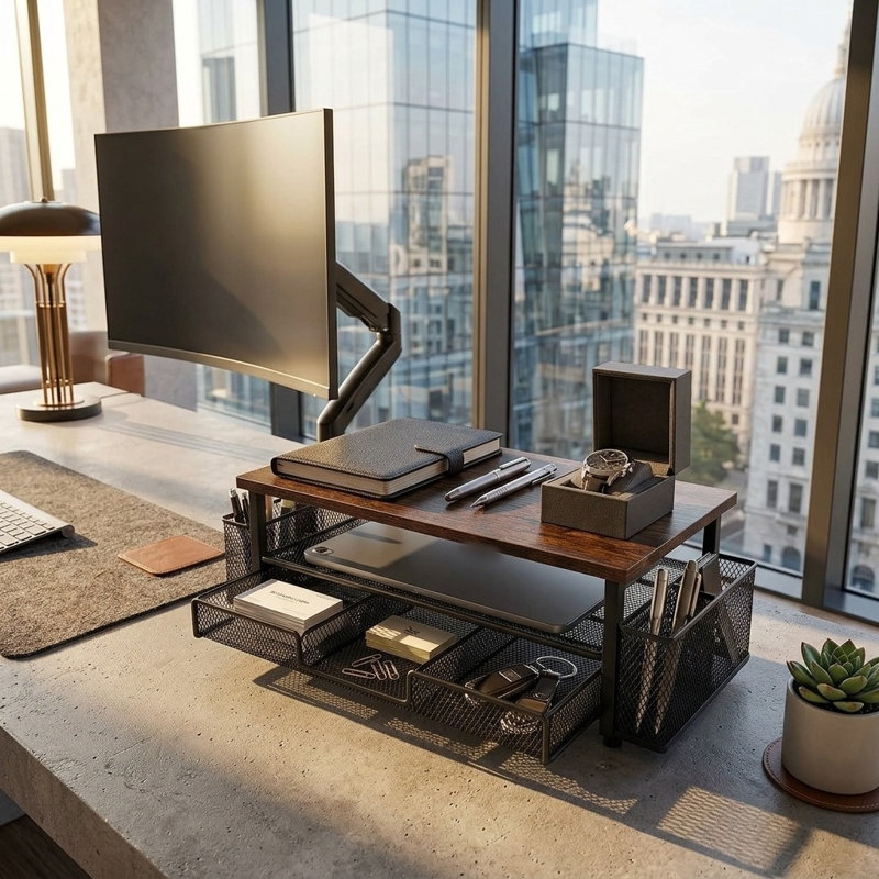 Iron Desk Organiser
