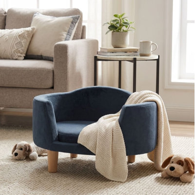 Luxury Pet Bed - Tan Velvet