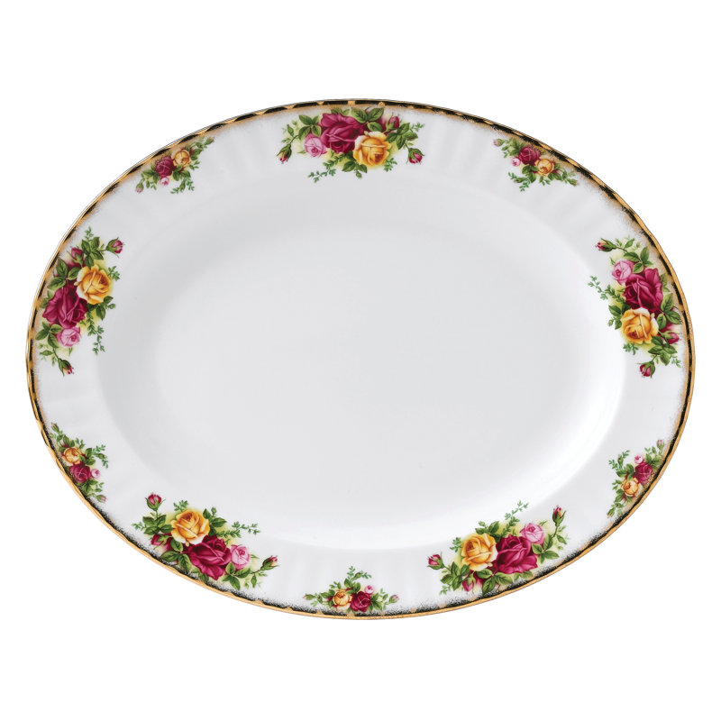 Royal Albert Old Country Roses Platter, 13"