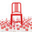 111 Navy® Side Chair by Coca-Cola-72592264
