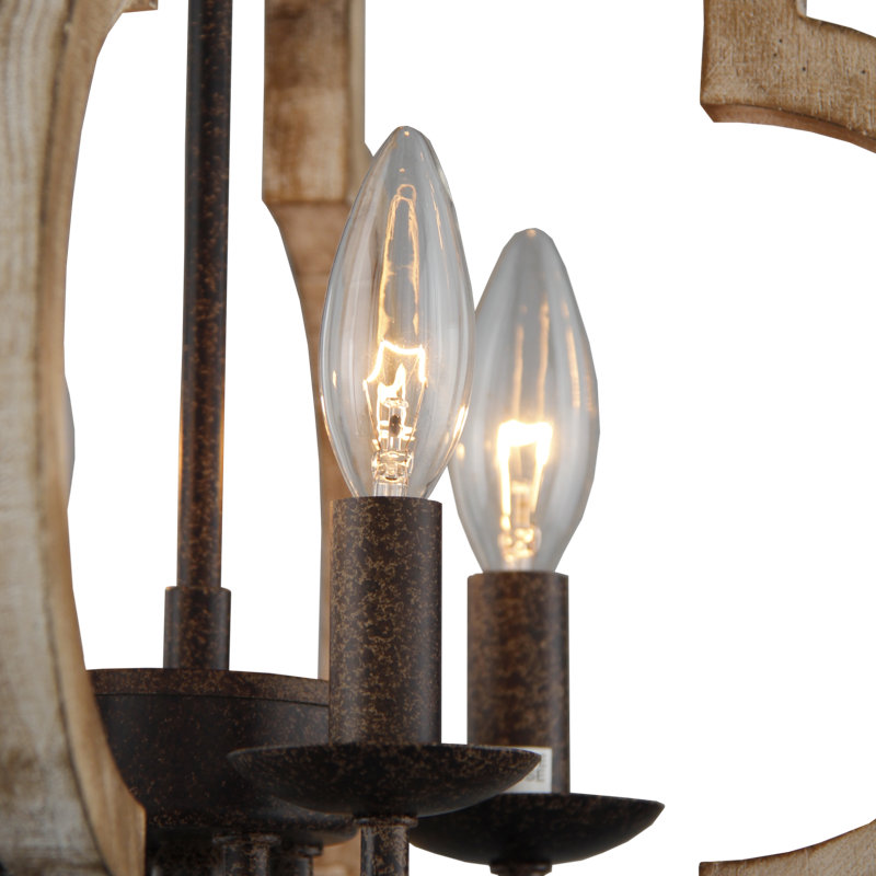 Yerger 4 - Light Bronze Lantern Pendant