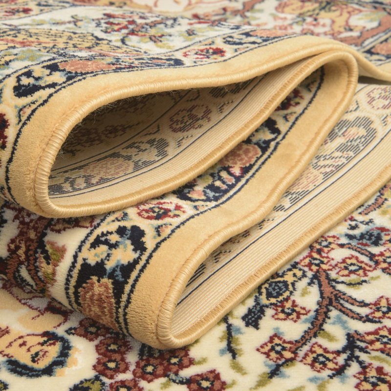 Tapis de style oriental multicolore Ledger, Rectangle 5 pi 3 po x 8 pi