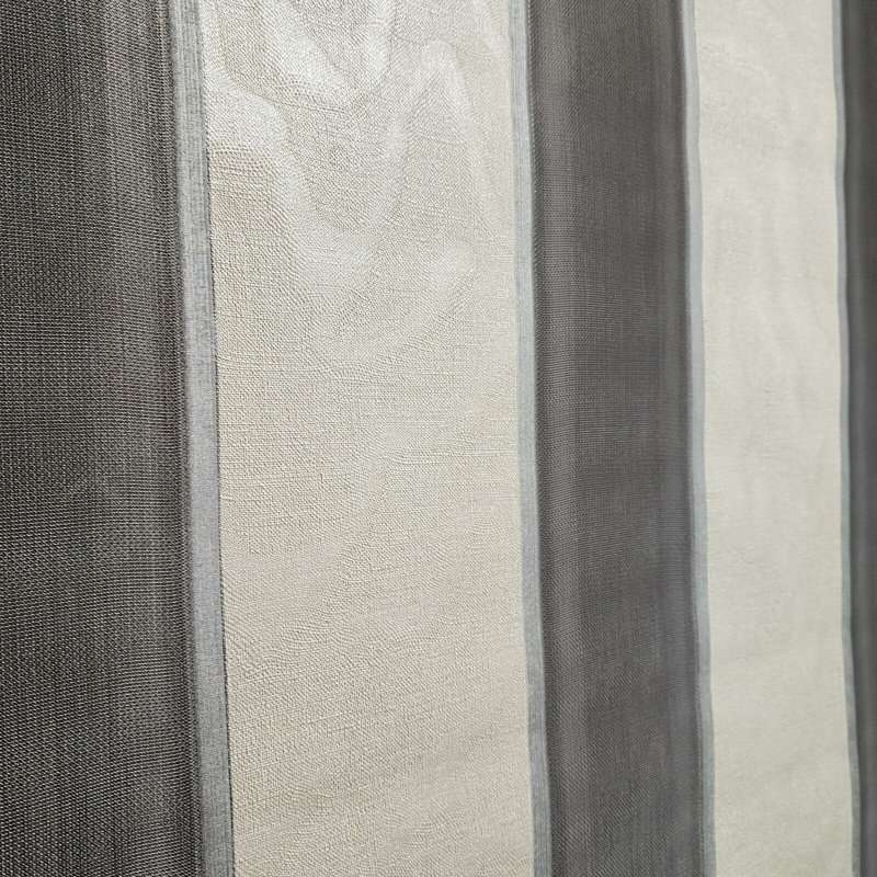 Rouleaux de papier peint à rayures Modern Grey