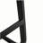 Black PU Barstool Dining Chair 2-piece set