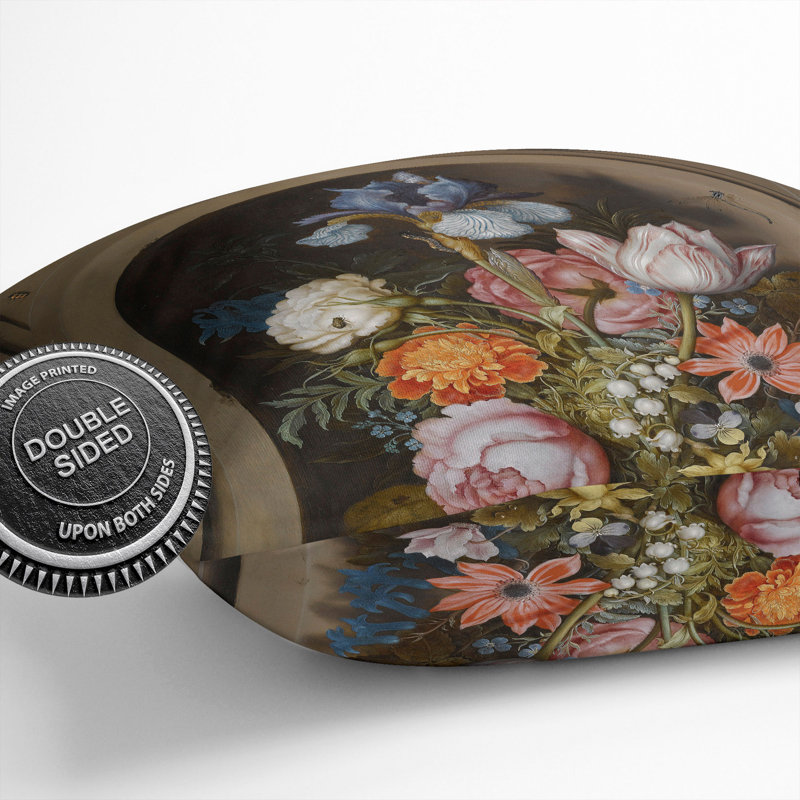 Still Life With Flowers Vol.6 Square Throw Cushion, 55cm H x 55cm W x 20cm D