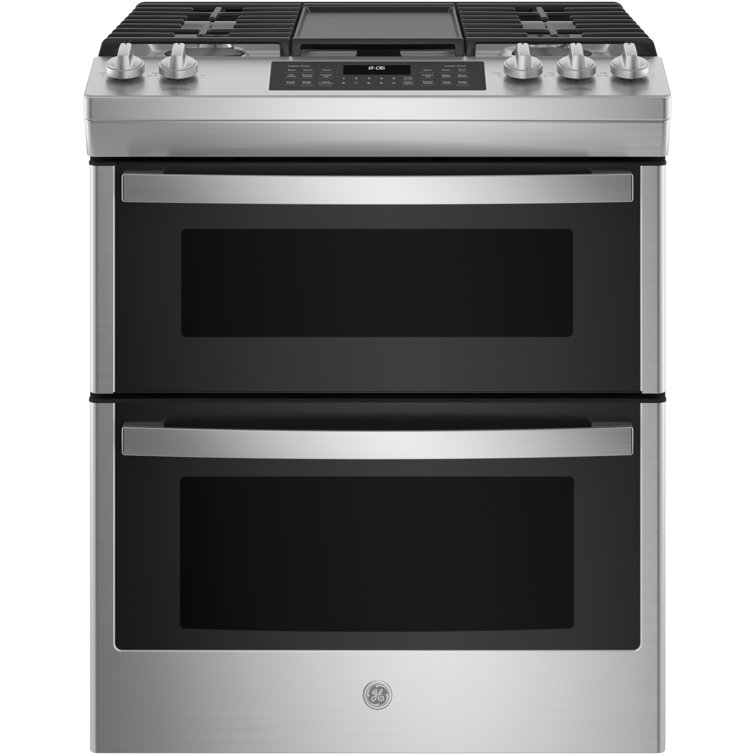30" 6.7 cu. ft. Slide-In Gas Range with Griddle