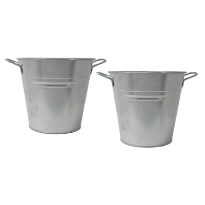 Maynard Metal Pot Planter