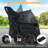 Double Pet Stroller w/ 2-seater Carrier Adjustable Sunshade Removable Pad-122581176