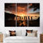 «Adventurous Beach Yoga Energy - Yoga, art mural»-1839985416-1839985408