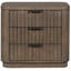 Grandhaven By Michael Weiss 3 - Drawer Solid Wood Nightstand