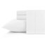 Ensemble de draps en flanelle de coton uni 175 g / m² Pointehaven -1094468452-1094468472