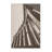 Soft Plush Garrett Berlin Brandenburg Gate Modern Area Rug in Brown – Beige Binding-373354206