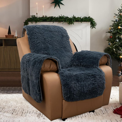 Housse pour fauteuil inclinable à coussin en T antidérapant et résistante à l'eau